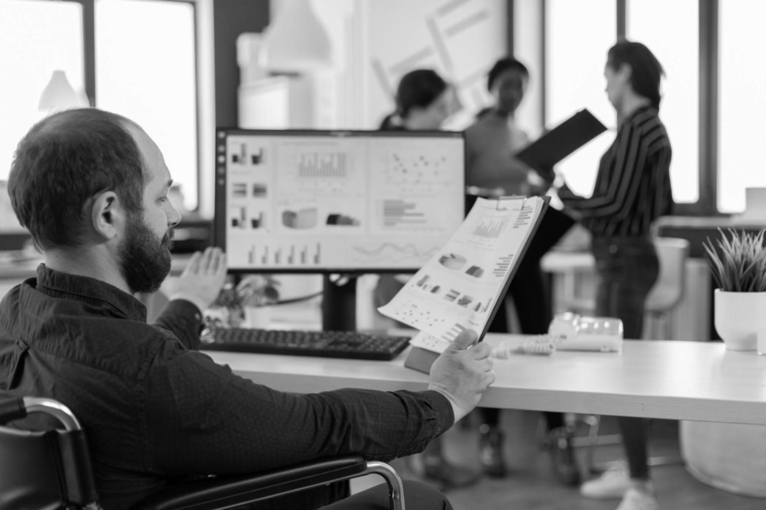 Fortschrittliche Technologie und Datenvisualisierung